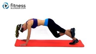 Easy Toning and Flexibility Routine - Fitness Blender Cool Down Workout screenshot 3