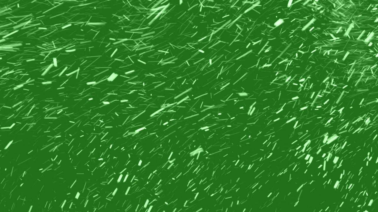 Green Screen Intense Snow Particles Effects Free - YouTube