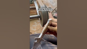 The pommel is being prepared.#foryou #blade #knife #viralshort #blacksmith #handmade #youtubeshorts