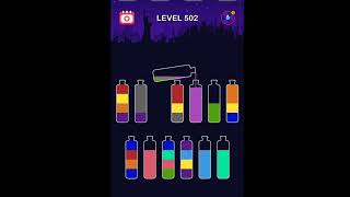 Level 502 - Water Sort Puzzle Game - Guru Puzzle Game - Color Sort