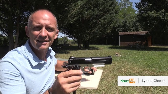 Unboxing #1: pistolet airsoft (a billes) 2 euros carrefour (test