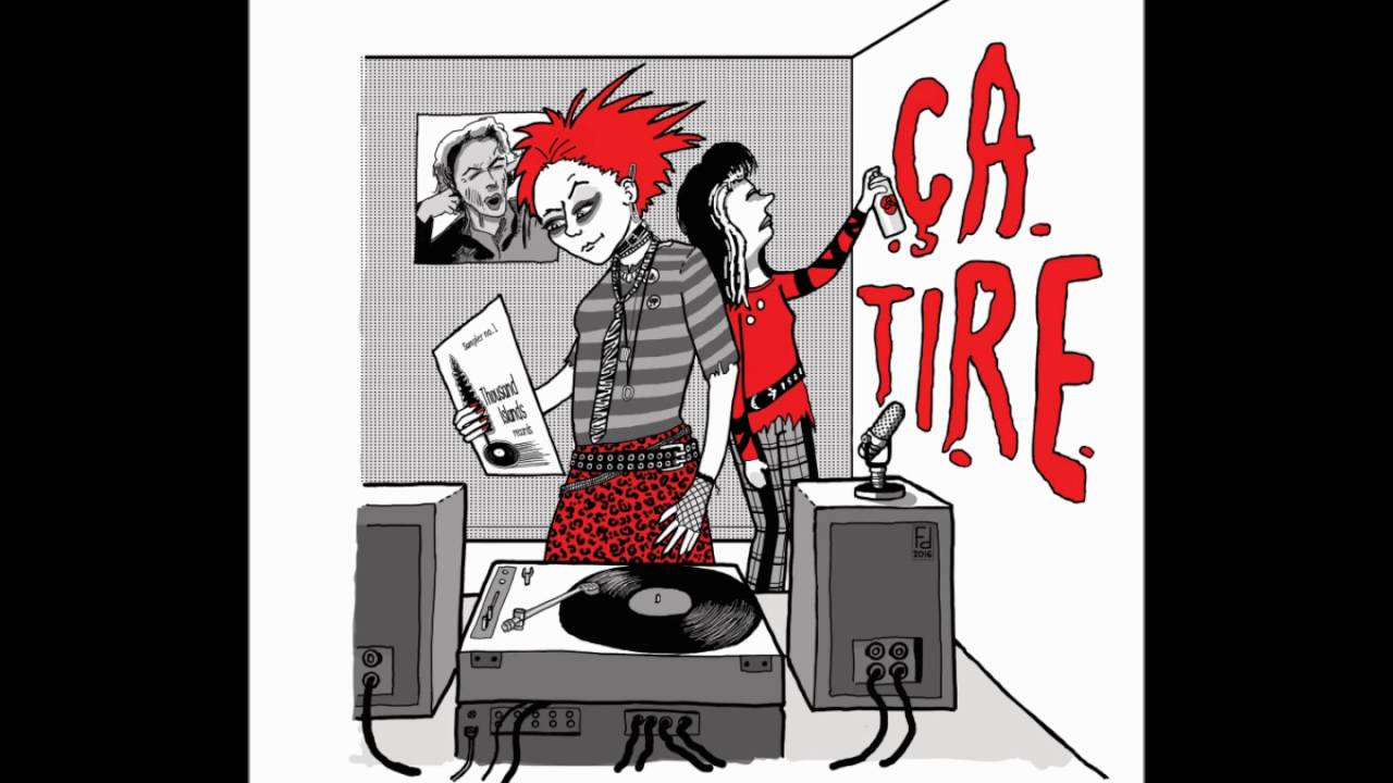 Punk Rock - Compilation Ça tire / Thousand Islands Records - Pieces Fall Into Place - No Real Hero