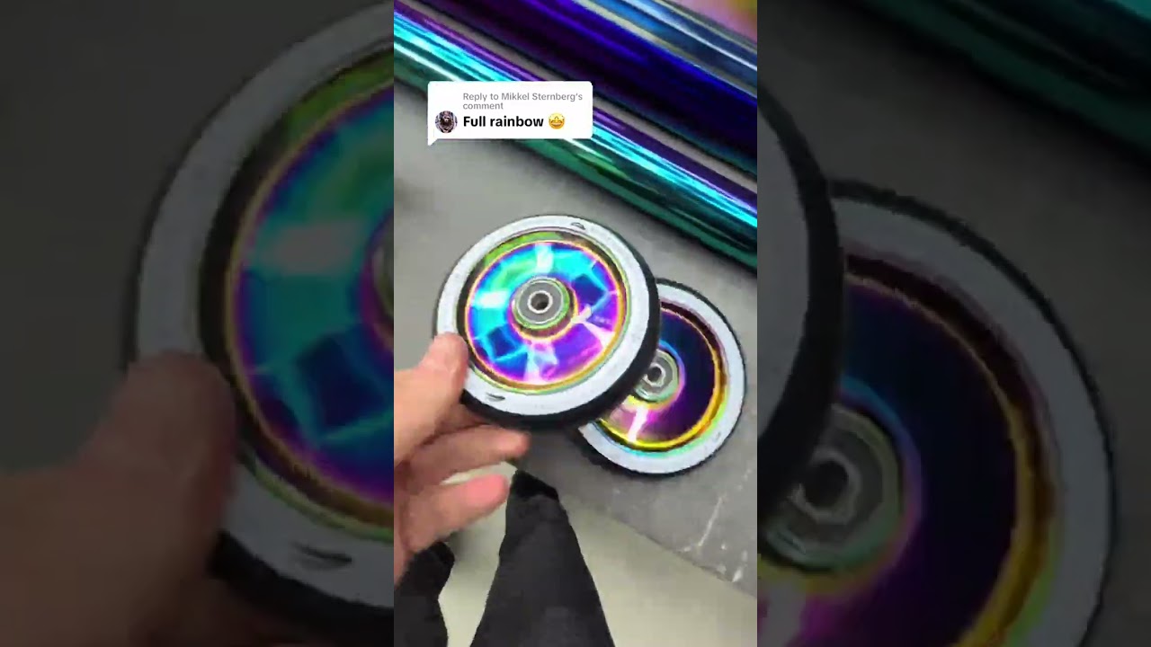 Amazing Full Rainbow Stunt Scooter 🌈🌈🌈