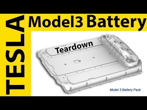 First TESLA Model 3 Battery Teardown by DIY EV Shop