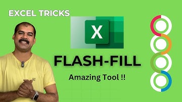 Flashfill in Excel | Excel Tricks |CA Subin VR