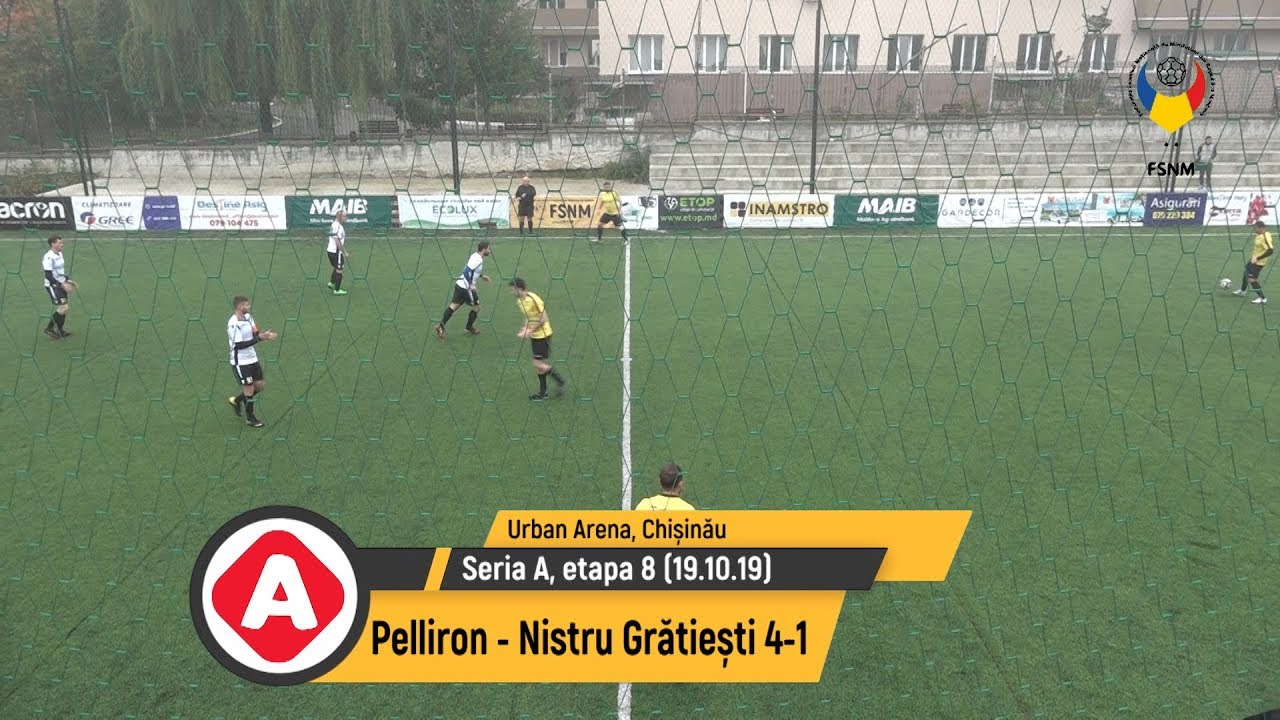 (Goluri) Pelliron – Nistru Grătiești 4-1 (19.10.19) Seria A, etapa 8
