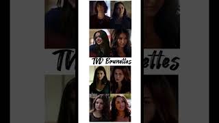 TVDU Blondes or Brunettes comment your favs#thevampirediaries #tvd #blondes #brunette #tvdu #tvd