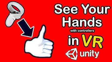 Turn Controllers to Hands in VR with Unity XR! Part 2