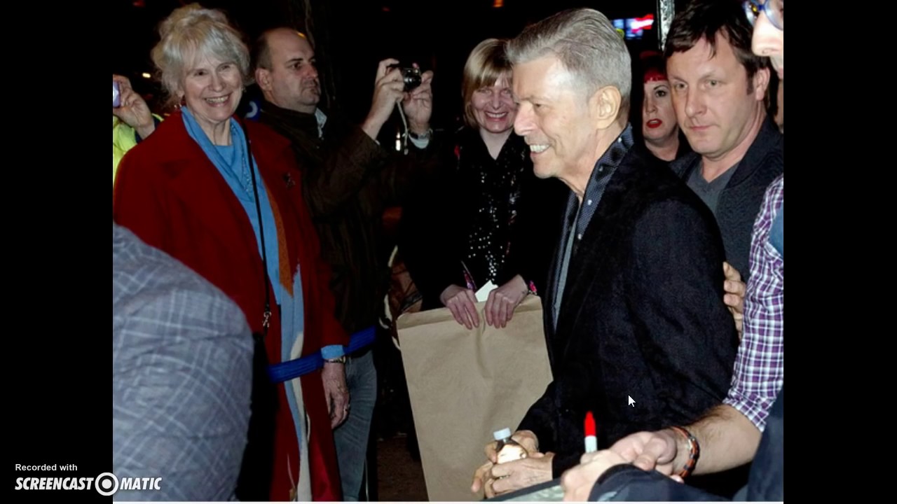 David Bowie s Last Public Appearance YouTube david-bowie-s-last-public-appearance-youtube