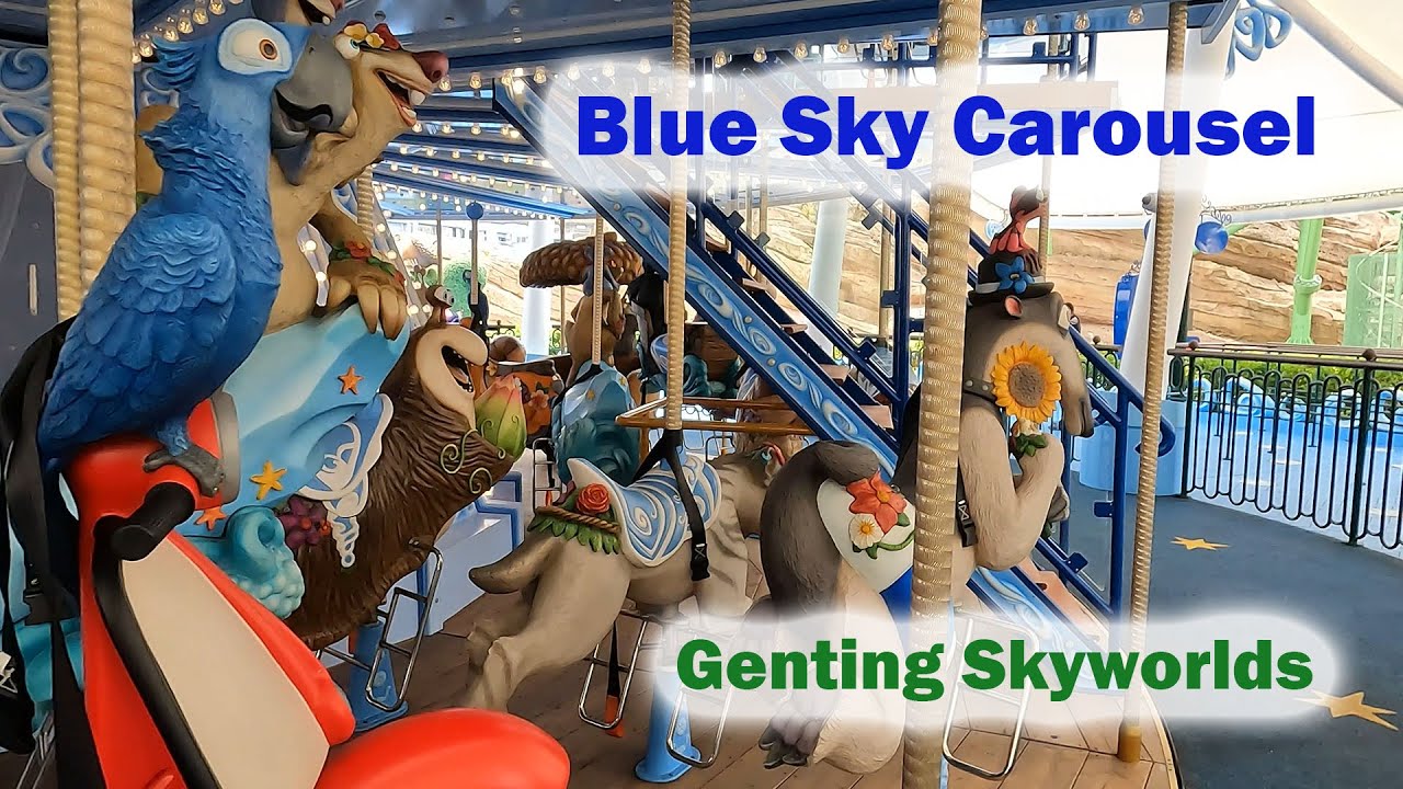 Blue Sky Carousel Genting Skyworlds YouTube