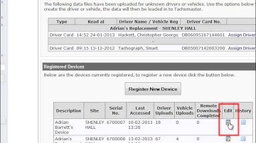 Allocating Driver Days To Another Site (Digipost Pro) - Tachomaster Tachograph Analysis