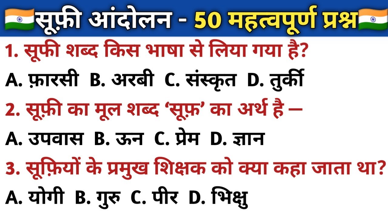 Most 50 History GK Questions | General Knowledge | SSC GD, Railway, UPSC, Competitive Exams Quiz