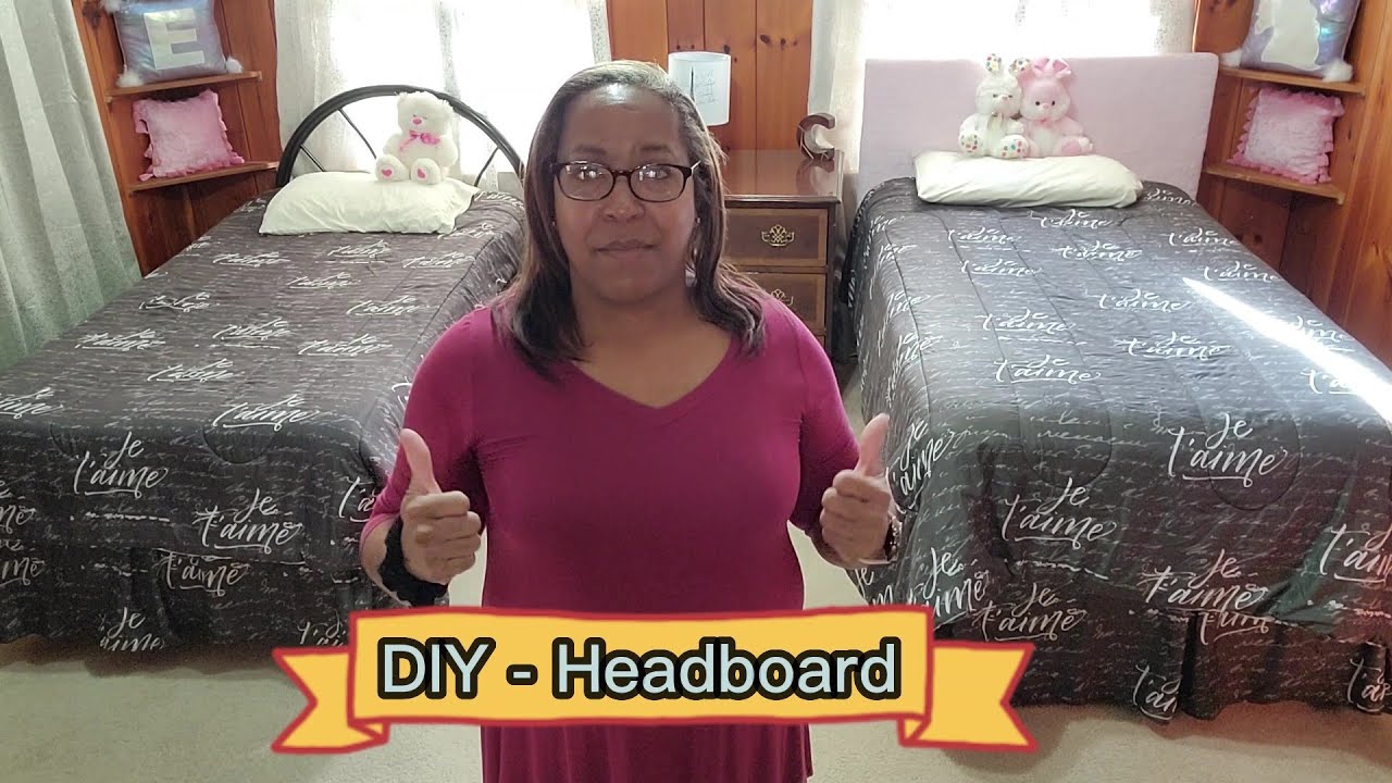 I Built a Headboard YouTube