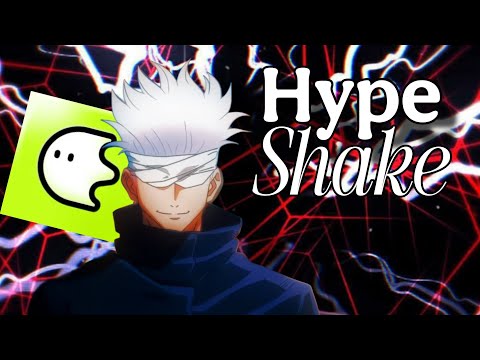 Hype Shake | tutorial in blurr app