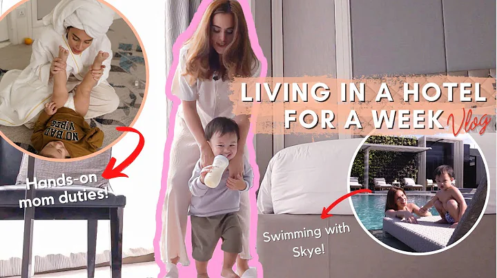 I LIVED IN A HOTEL FOR A WEEK!! | Max Collins Vlog