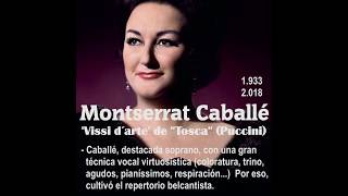 "Vissi d'arte" (Tosca-Puccini) por Montserrat Caballé - Subtítulos en español