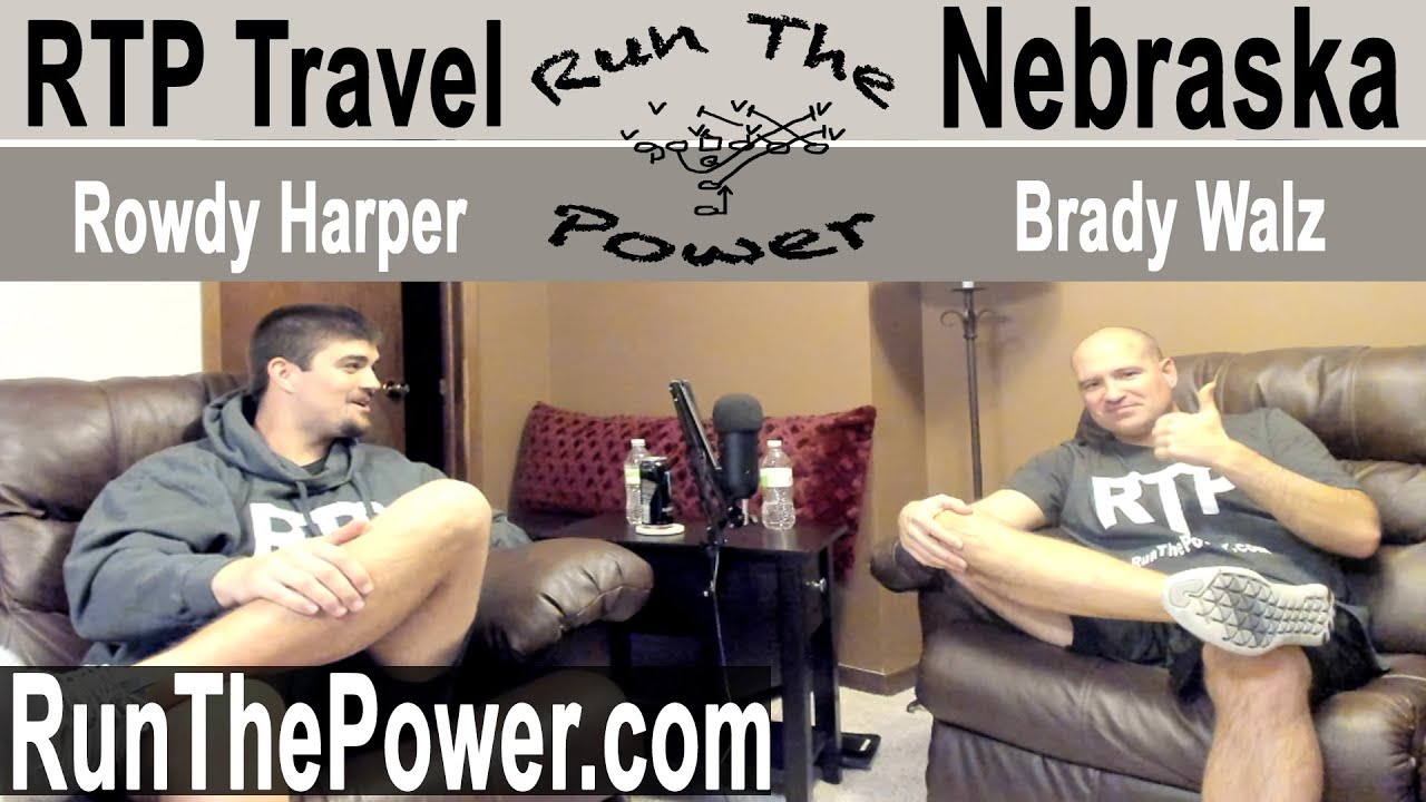 Coach Walz's Visit to Nebraska : Run The Power Travel