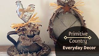 Primitive Country DIY Decor