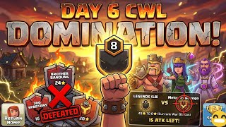 Perfect War: 43-0 Domination! Legends L8 vs Melon Ponorogo