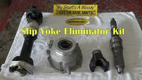 Installing Slip Yoke Eliminator YJ