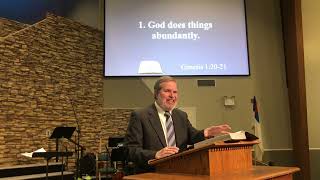 Dr. David Kemp - 3/8/26 - "The First Time the Word "Bless" is Used in the Bible" - Genesis 1:20-23