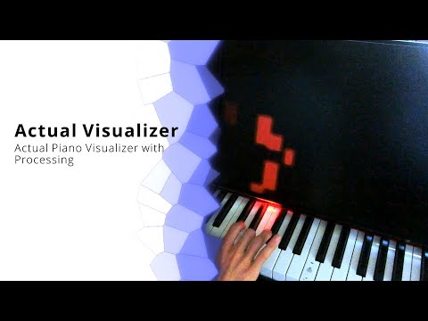 あのピアノビジュアライザーを実際に作ってみた！