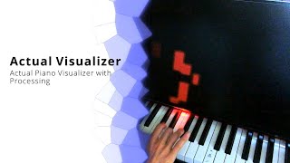【Processing】Actual Piano Visualizer - Free | Nekodigi