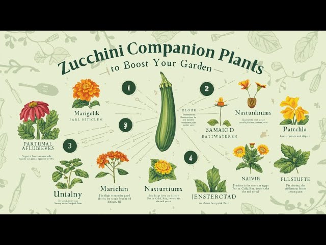 10 Zucchini Companion Plants to Boost Your Garden!