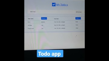 Django Todo app