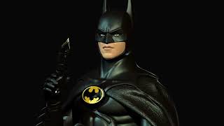 Batman 1989 Michael Keaton 3D Stl Model For 3D Printing