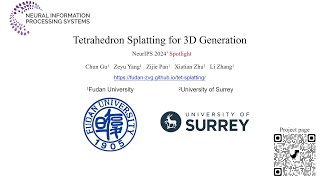 Tetrahedron Splatting for 3D Generation