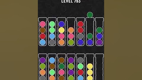 【Ball Sort Puzzle】Level.793