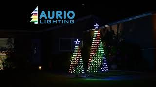 Aurio Pixel Tree 5 and 7 Feet