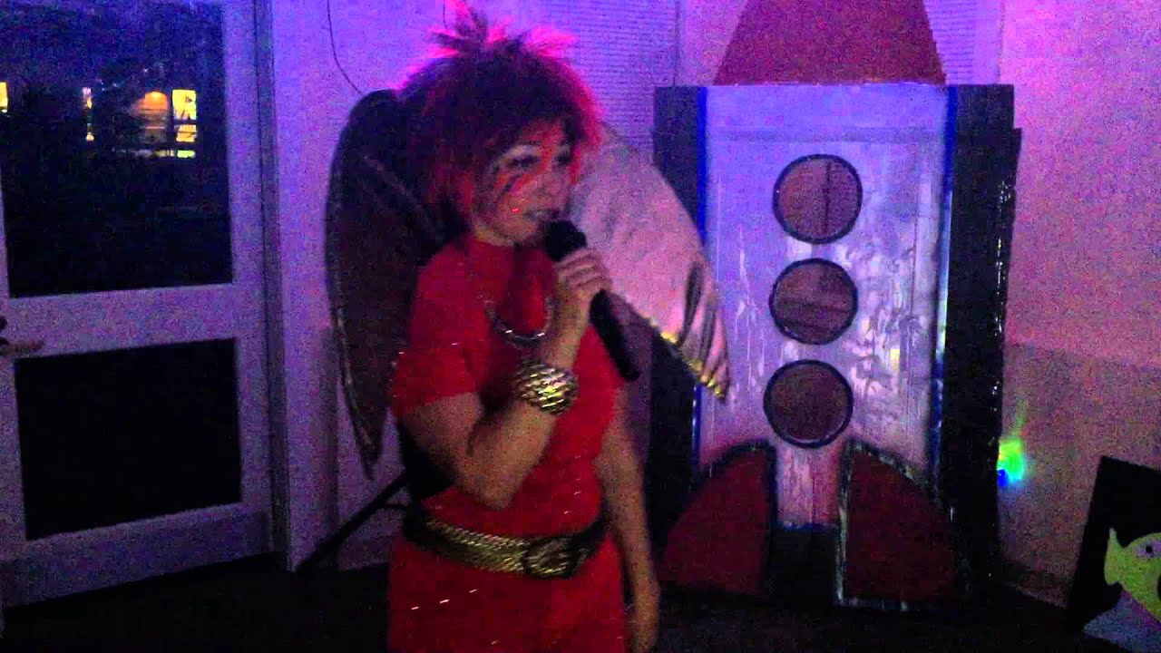 "Space Oddity" Renee Santiago as Ziggy Stardust YouTube
