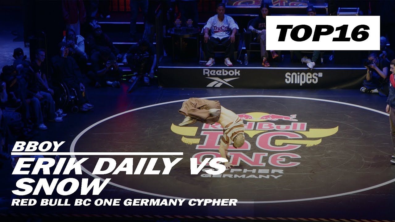 ERIK DAILY VS SNOW | TOP16 BBOY 1VS1 | RED BULL BC ONE GERMANY CYPHER