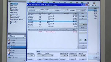 Sage 50 Accounts 2012 - Bank Reconcilliation Demo.wmv