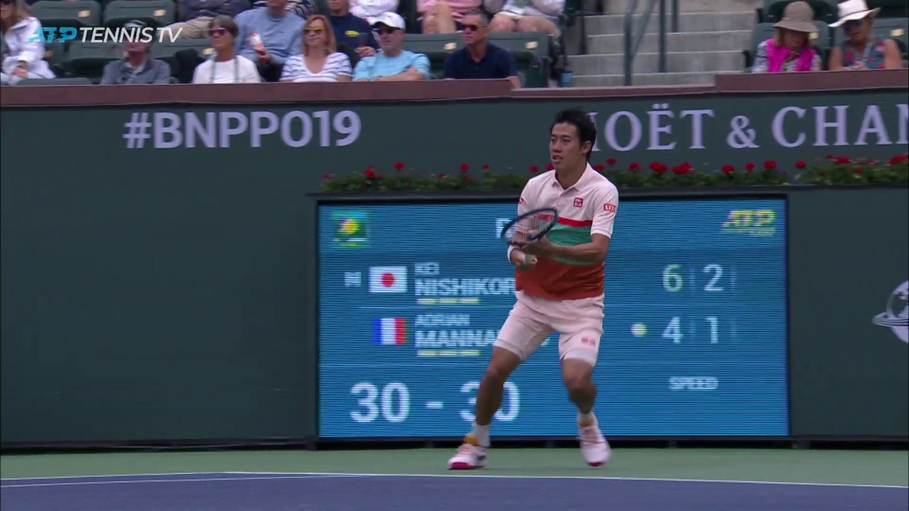 official secrets Great Kei Nishikori Points v Mannarino | Indian Wells 2019