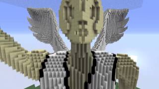 Minecraft - Angel Statue - Creative World - Minecraft (PC) - User video