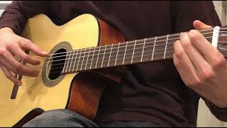 Video thumbnail of "Путь к Голгофе далёк | Solo guitar"