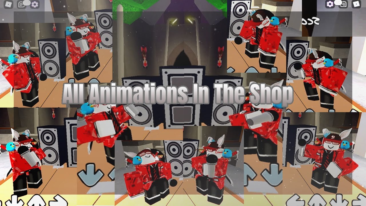 All Animations In Funky Friday Roblox Outdated Youtube - roblox default animations not working