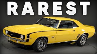 The 8 Most EXCLUSIVE Camaros of the 60s - Some of Them Have Only 1 Unit Produced!