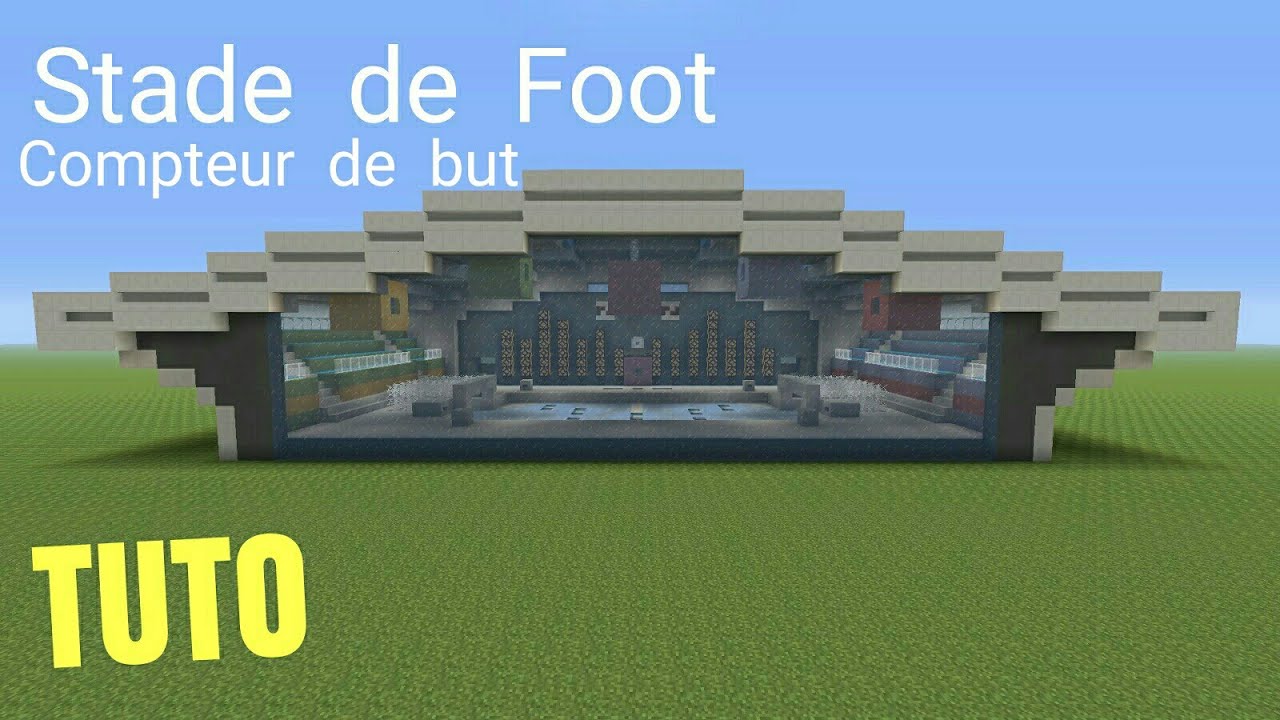 TUTO Minecraft Stade de Foot Compteur de But PS4 (PS3/XBOX360/XBOXONE