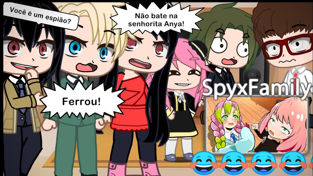 Spy X Family react E Se a Anya Forger Fosse irmã da Mitsuri kanroji No Spy X Family Vr