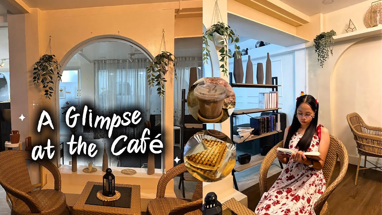 A little café escape 🍰🌿☕️✨