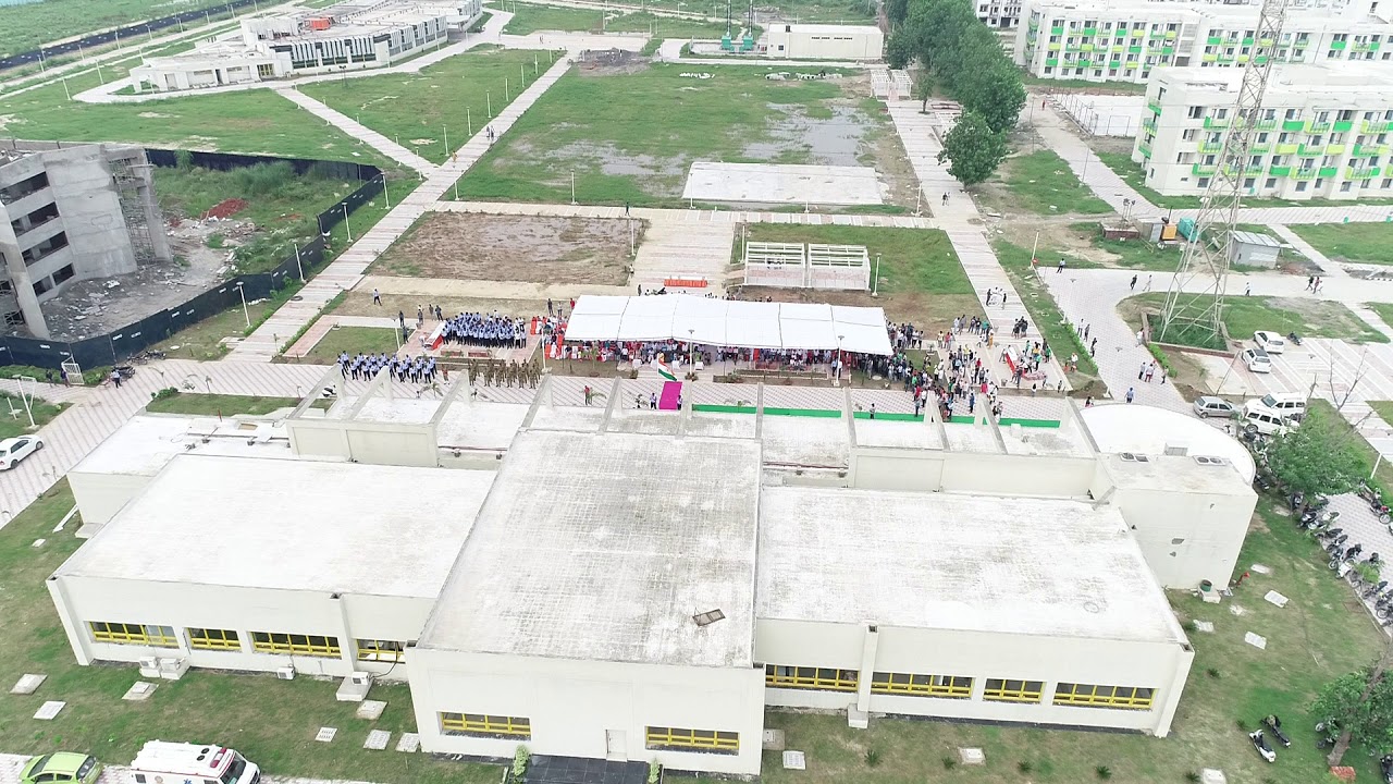 Drone View of IIT Ropar New Permanent Campus - YouTube
