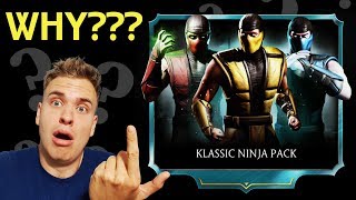 Klassic Ninja Pack in MK Mobile. Faction Wars Store in a Pack. DO NOT OPEN!
