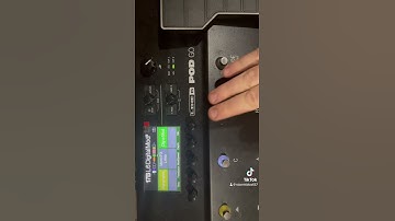 L6 Digital Delay with Modulation in the PodGo #line6podgo