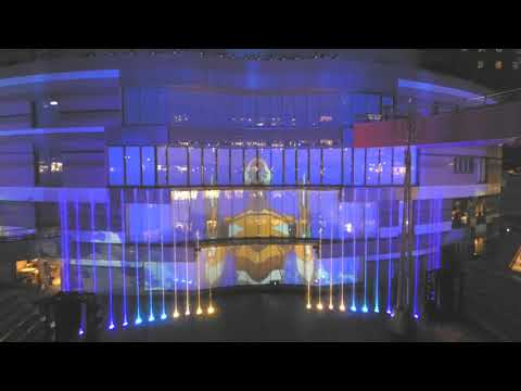 新作第10弾 エヴァンゲリオン 使徒 博多襲来 キャナルシティ博多 プロジェクションマッピング噴水ショー Youtube