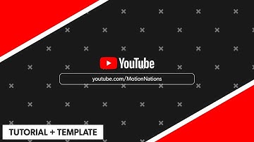 YouTube Channel Intro Animation in After Effects - After Effects Tutorial (FREE Template + Project)