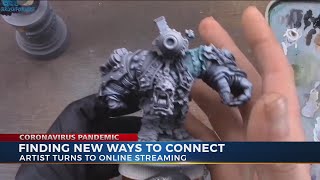 Online art community finds ways to stay engaged during COVID-19 crisis
